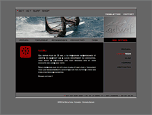 Tablet Screenshot of getwet-surfshop.ch